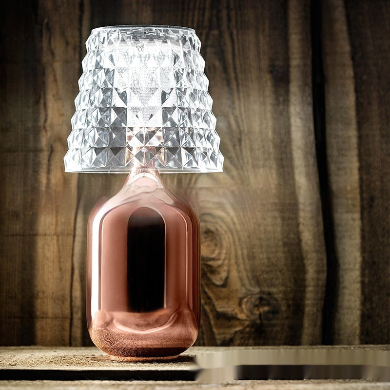 Living Room Bedroom Bedside Lamp Cozy And Romantic Italian Designer Mosaic Table Lamp