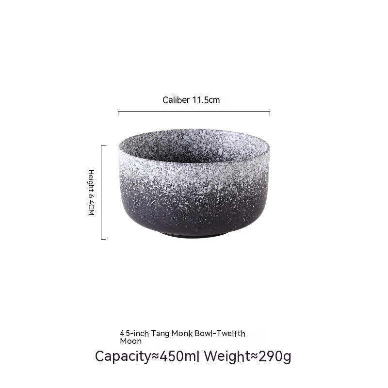 Ceramic Bowl Dining Bowl Salad Bowl Household Tableware Restaurant