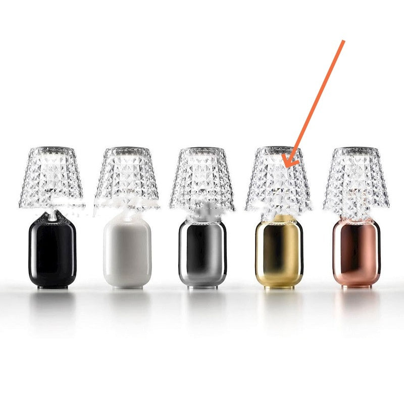 Living Room Bedroom Bedside Lamp Cozy And Romantic Italian Designer Mosaic Table Lamp